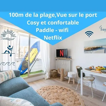 Surf & Yoga * Cosy * Vue Sur Le Port * Proche Montpellier